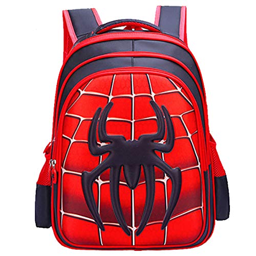 unbrand Niños Mochila Niña Niños Bolsa de Viaje Mochila Impermeable Capitán América Spiderman Impreso Mochila Escolar Mochila Escolar Camping Senderismo
