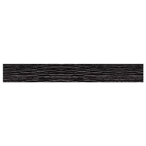 Unique Party- Serpentina de papel crepé para fiestas, Color negro, 24 cm (6375) , color/modelo surtido