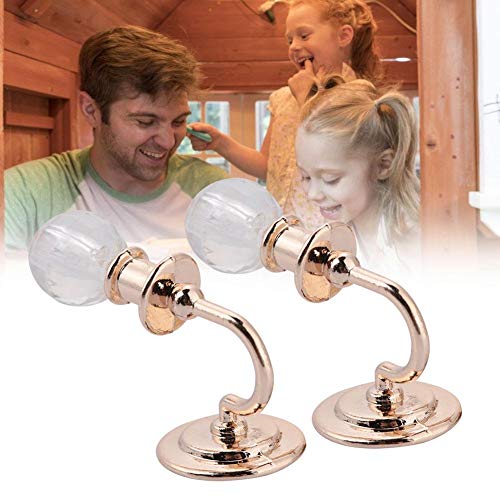 VGEBY1 Lámpara de Pared de casa de muñecas 2PCS, lámpara de decoración de casa de muñecas lámpara de Techo de luz de Mesa para casa de muñecas