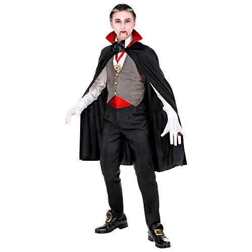 WIDMANN-Vampiro 01685 - Disfraz para niños, multicolor, (116 cm/4 – 5 años)