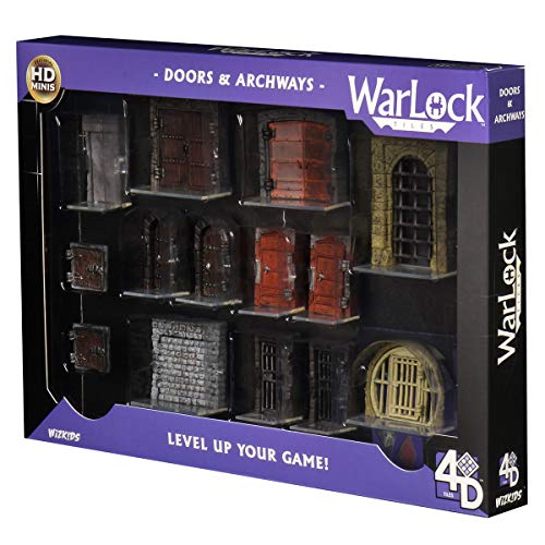 WizKids Warlock Dungeon Tiles: Doors & Archways