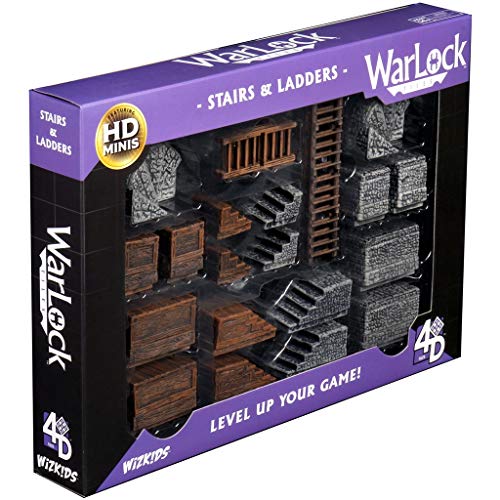 WizKids Warlock Dungeon Tiles: Stairs & Ladders