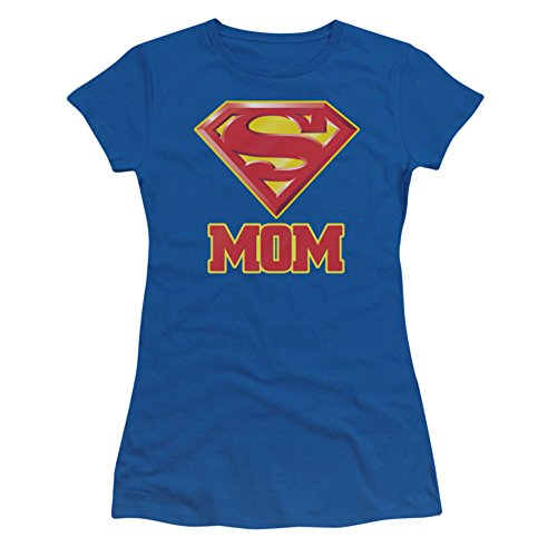 Womens Superman Super Mom T-Shirt Small