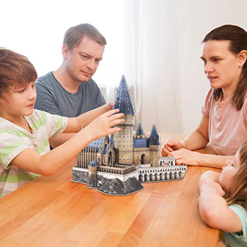 World Brands - Harry Potter - Gran salón de Hogwarts Puzzles 3D, Kit de Construcción, Multicolor, DS1011H