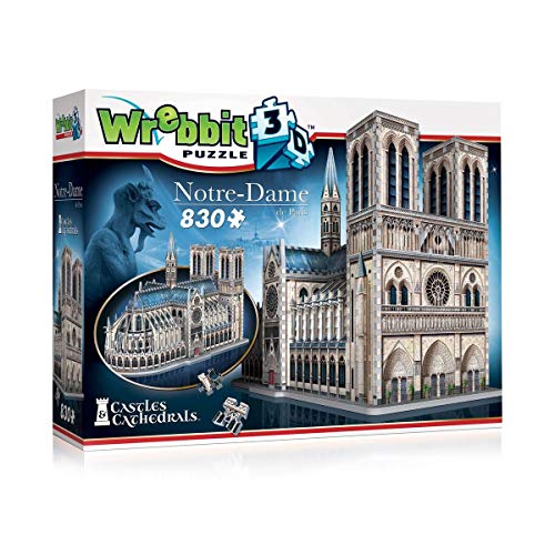 Wrebbit 3D Puzzle Rompecabezas 3D Notre_Dame