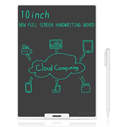 WUHUAROU Tableta de Escritura LCD de Pantalla Completa Ultrafina de 10 Pulgadas, Pizarra electrónica de Escritura a Mano, Bloc de Notas de Escritura para Negocios