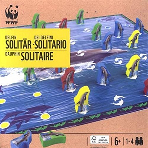 WWF - Solitario de Delfines, Juego de Tablero (980)