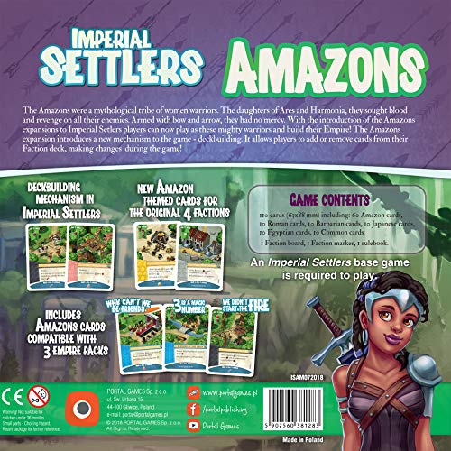 Wydawnictwo Portal POP00377 Imperial Settlers: Amazons Exp.