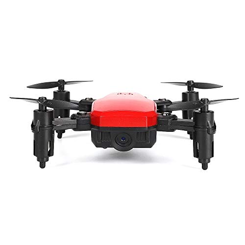 Xyamzhnn WiFi FPV Mini Quadcopter Plegable RC Aviones no tripulados con 2.0MP la cámara, Mando a Distancia, Soporte Una Clave de despegue/Aterrizaje, una Clave de Retorno, el Modo sin Cabeza, Altitu