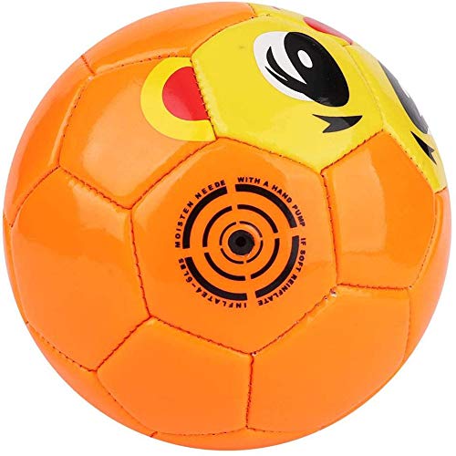 YCX El Entrenamiento de fútbol balón de fútbol del tamaño del Juguete de artículos Deportivos de Ejercicio para los niños Dentro y Fuera de fútbol de Juguete,Naranja