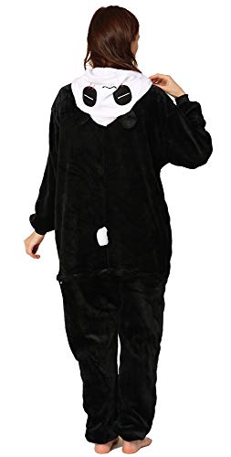 Yimidear Unisex Cálido Pijamas para Adultos Cosplay Animales de Vestuario Ropa de Dormir Halloween y Navidad