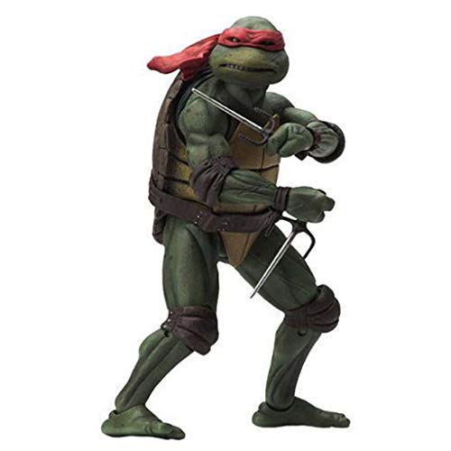 Yizhi Las Tortugas Ninja Raphael Figura Acerca de 7 Pulgadas de Alta