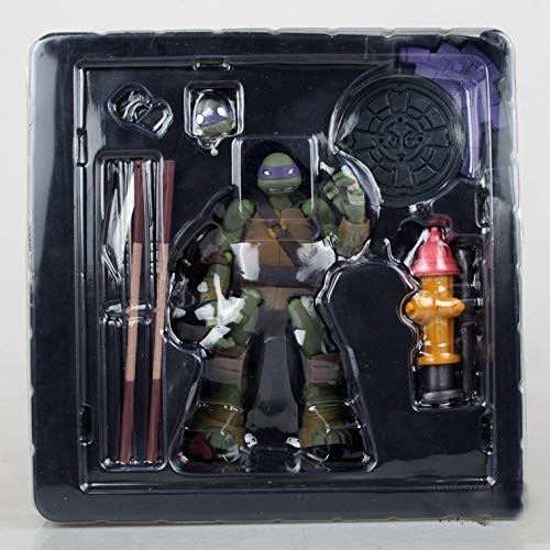 Yizhi Las Tortugas Ninja Toys PVC Figure Acerca de 5,5 Pulgadas de Alta Recuerdos