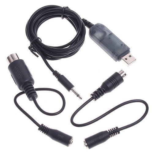 YUNIQUE ESPANA 1 Piezas Cable USB Simulador RC FMS para Flysky FS-i6 FS-i4 FS-TH9X FS-T6 FS-T4B FS-GT3 FS-GT2