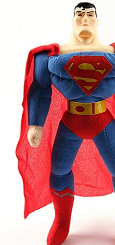 YUNMEI Muñeca de Peluche de Superman 40cm Marvel The Avengers Spiderman Batman Superman Iron Man Hulk Capitán América Thor Peluches Peluches para niños Regalos