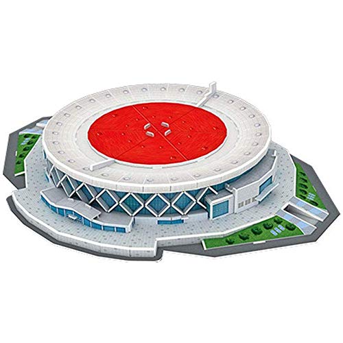 YWAWJ Puzzle 3D Deporte Estadio Rompecabezas for Adultos y Modelo de Oro State Warriors Inicio Arena del Juego Puzzle de Baloncesto Aficionado de Recuerdo