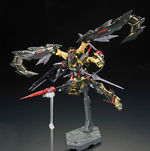 ZDCY Juguetes de Anime Gundam Modelo De La Asamblea RG 24 1/144 De Oro Herejía Fantasías Gundam Oro Herejía Tianmena para Los Amantes De Los Kits De Edificio Modelo. Black-High 13cm