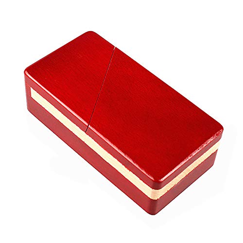 Zernnis Magic Mysterious Box Secret Madera Rompecabezas Caja de Bloqueo Compartimiento Regalo Caja de Rompecabezas