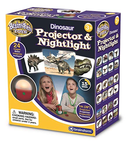 Brainstorm Toys-E2046 Proyector de Dinosaurios y luz Nocturna, Color (E2046)