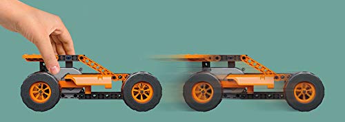 Clementoni - Ciencia Build-Buggy & Quad Pull Back, Juego de construcción, Laboratorio mecánico, Juego científico (versión en Italiano), niños 8 años +, Fabricado en Italia, Multicolor, 19234