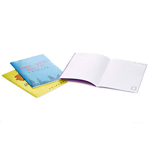 Paladone- Cuadernos A5 Set DE 3 Friends, Multicolor (7284730CF)