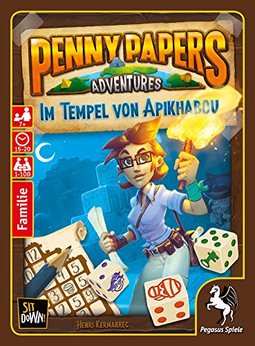 Pegasus Spiele 17650G Penny Papers Adventures im Tempel de Apikhabou