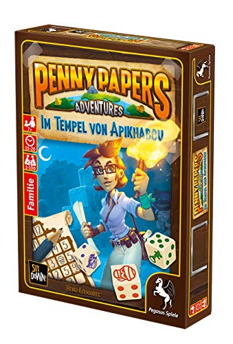Pegasus Spiele 17650G Penny Papers Adventures im Tempel de Apikhabou