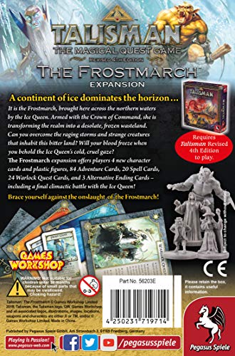 Pegasus Spiele 56203E Talisman The Frostmarch - Juego de Mesa [Importado de Alemania]