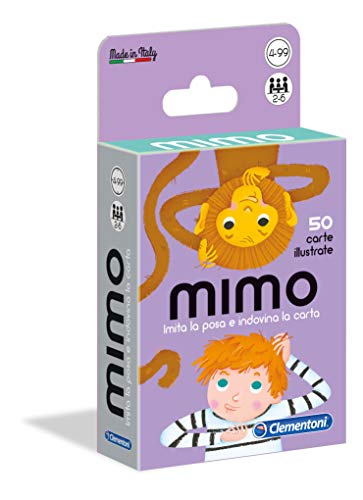 Sapientino - Mimo, 16174 - Juego de Cartas para niños, Multicolor