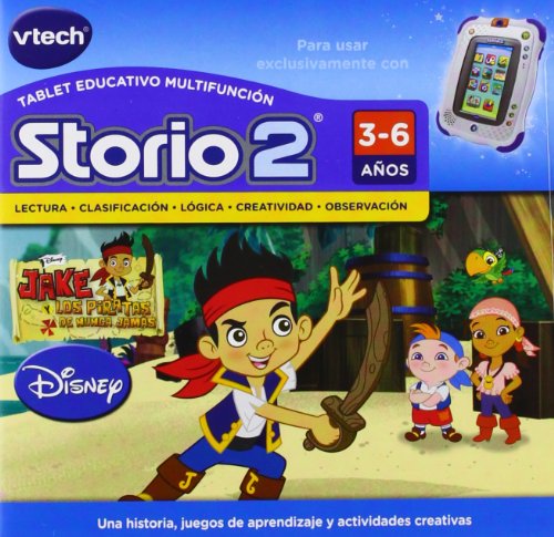VTech - Juego para Tablet Educativo, Storio, Jake y los Piratas (3480-231622)