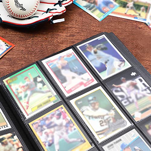 album cartas pokemon album pokemon para cartas 2021 Coleccionables Carpeta Compatible con Cartas de Pokémon,9 Bolsillos 360 Tarjetas para MTG Magic, Fortnite, Pokemon, Yu-Gi-Oh