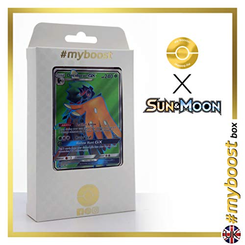 Decidueye-GX (Archéduc-GX) SM37 Full Art - #myboost X Sun & Moon 1 - Coffret de 10 Cartes Pokémon Aglaises