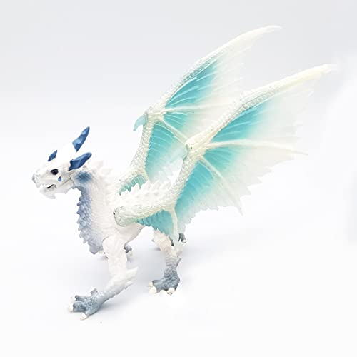 Doyomtoy - Dragón de hielo para niños, figura de acción de juguete para Navidad, regalo de cumpleaños