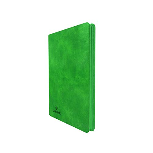 GAMEGEN!C- Zip-Up Album 18-Pocket Green, Color Verde (GGS31004ML)