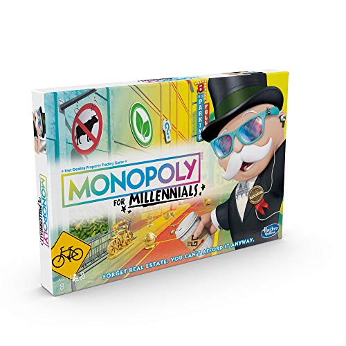 Hasbro Gaming Juego de Mesa Monopoly for Millennials