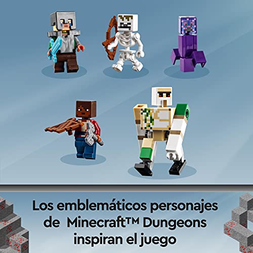 LEGO 21176 Minecraft La Abominación de la Selva, Juguete de Construcción para Niños y Niñas +8 Años con Mini Figuras