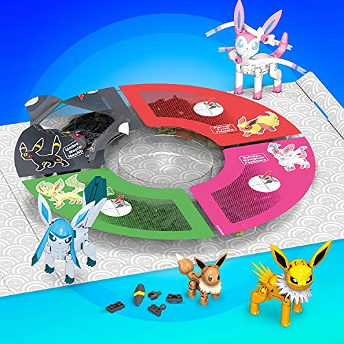 Mega Construx Pokémon Pack de evoluciones Eevee, juguete de construcción niños +6 años (Mattel GFV85)