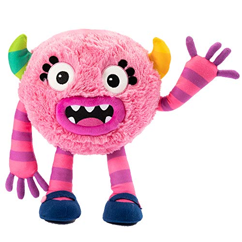 Momonsters Haha - Peluche Musical, Color Rosa Multicolor TO31000
