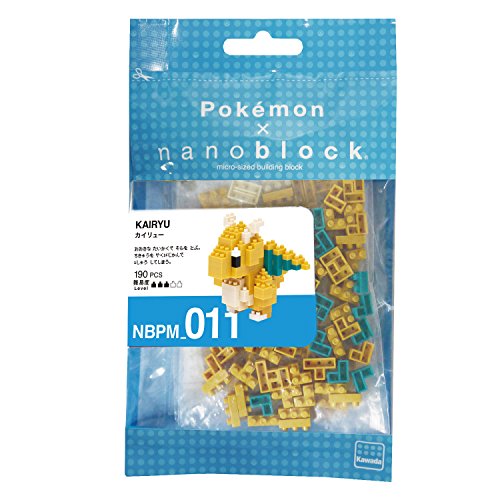 Nanoblock Pokemon Dragonite, NBPM-011 , color/modelo surtido