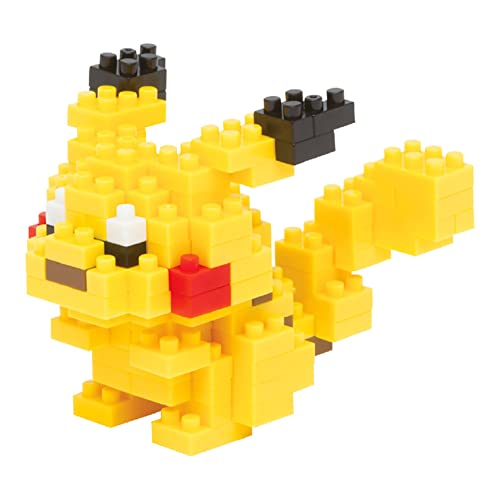 nanoblock Pokemon Pikachu NBPM-001 (japan import) , color/modelo surtido