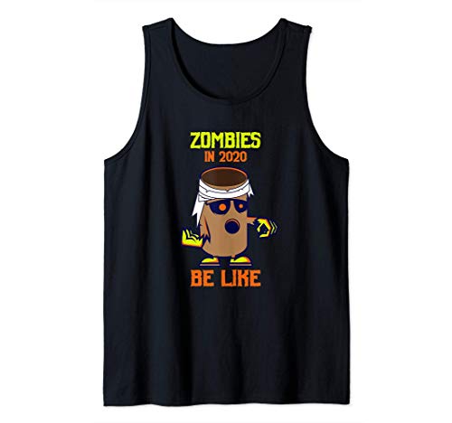 Papel higiénico Zombie - Divertido Halloween 2020 Camiseta sin Mangas
