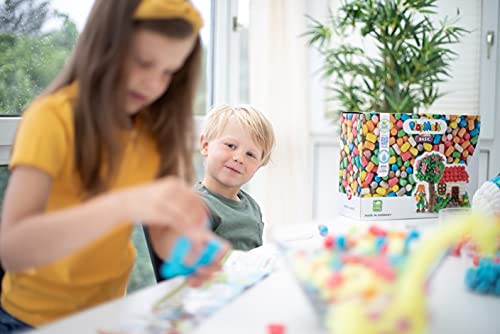 PlayMais Basic XL Juego de construcción para niños a Partir de 3 años | 2000 Piezas | estimula la Creatividad y la motricidad niñas y niños | Made in Germany