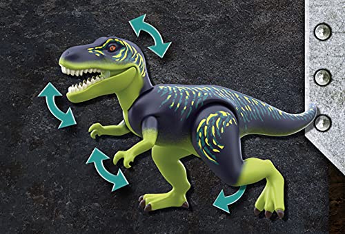 PLAYMOBIL Dino Rise T-Rex: Batalla de los Gigantes, A partir de 5 años (70624)