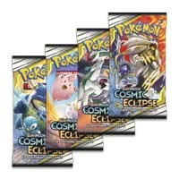 Pokémon 171-81589 Sol y Luna 12: Eclipse cósmico-Paquete de refuerzo, 1 sobre con 10 cartas