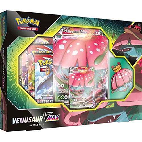 Pokemon Juego de cartas coleccionables Venusaur VMAX Battle Box Collection