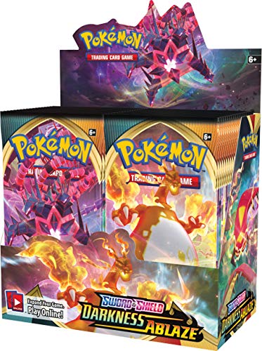 Pokémon POK81712 TCG: Pantalla de Refuerzo de Espada y Escudo 3 Oscuridad, Colores Variados