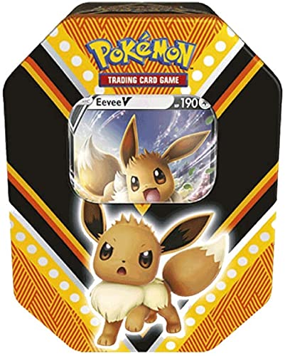 Pokemon Power Eevee Tin Box - Colección Cartas ITA