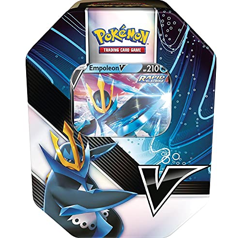 von Pokemon Trading Cards Tin Box Summer 2021 V-Power Empoleon V - Caja de recuerdos