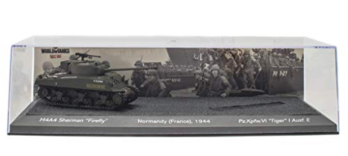 - Lote de 6 Tanques Militares 1:72 World of Tanks: Panther + T3476 + Sherman + Tigre + Pershing + JADTIGER (OT1 + 2 + 3 + 4 + 5 + 6)