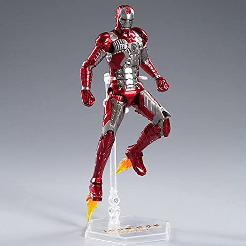 10th Anniversary Deluxe Collector 18 CM Iron Man MK5 Action Figure
